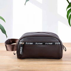 Men's Leather Clutch Bag Casual Travel Wallet