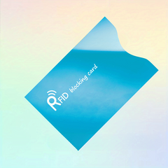 RFID Anti theft Card Sleeve Bus Card Protection