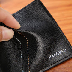 Men's Business Casual Short Leather Wallet