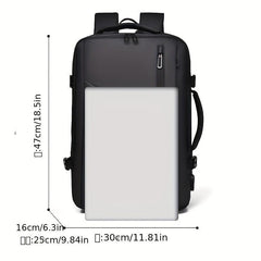Large Capacity Expandable Backpack for Short-distance Travel