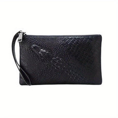 Men's Cowhide Clutch Bag Envelope Style Leather Clutch
