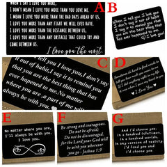 Personalized Wallet Card for Anniversary Gift
