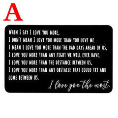 Personalized Wallet Card for Anniversary Gift