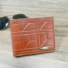 Men's PU Leather Short Wallet Card Holder