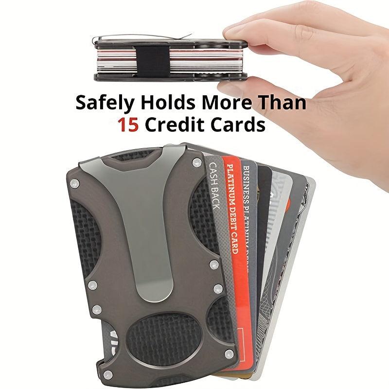 RFID Blocking Slim Carbon Fiber Wallet