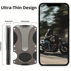 RFID Blocking Slim Carbon Fiber Wallet