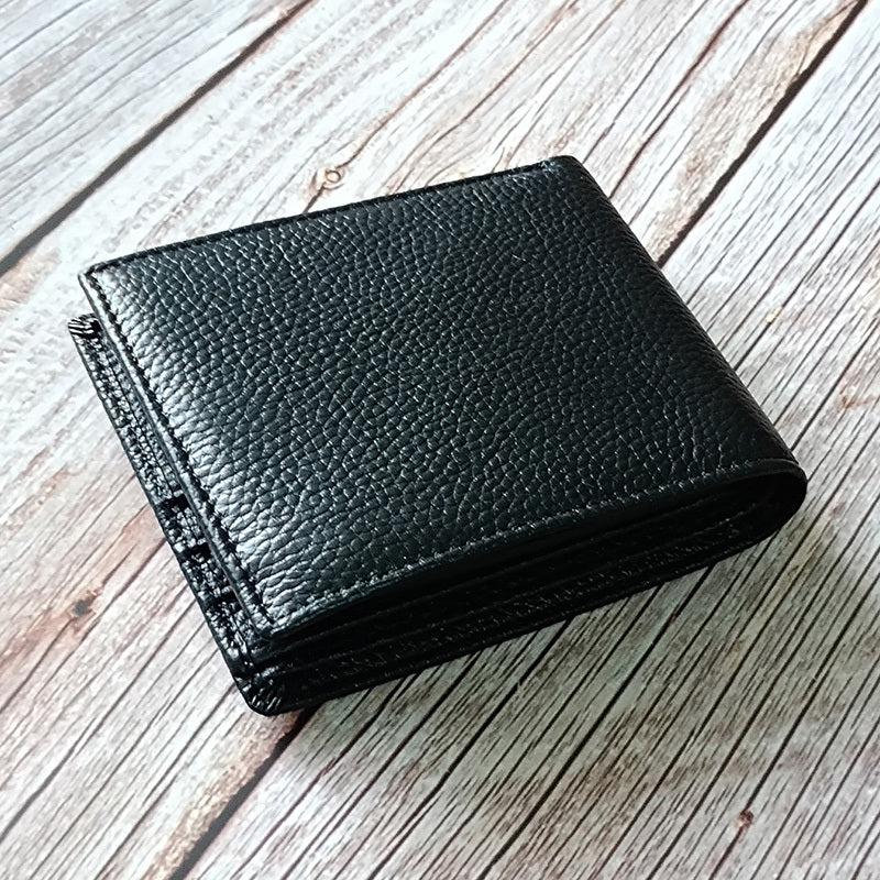 Men's RFID Blocking Wallet Leather ID Credit Card Holder
