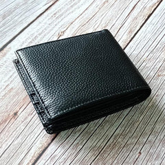Men's RFID Blocking Wallet Leather ID Credit Card Holder