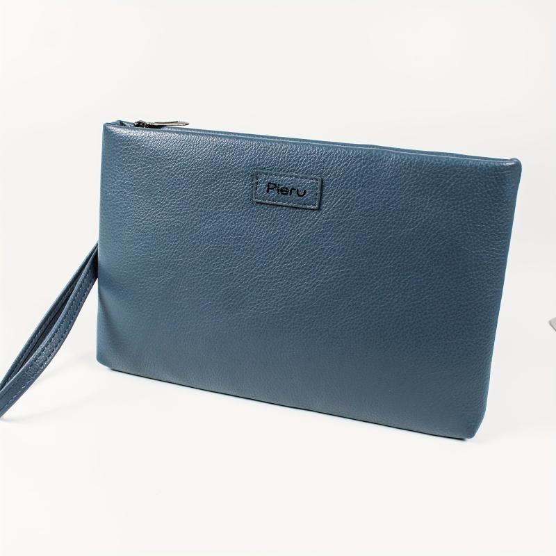 Men's Envelope Business Clutch Bag Large Capacity PU Clutch Bag