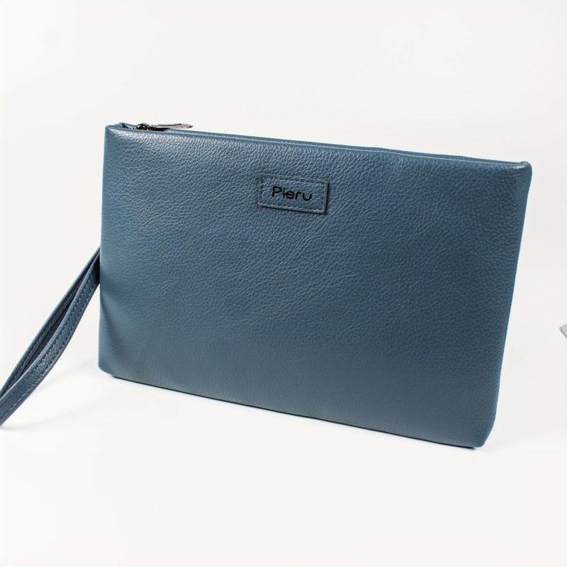 Men's Envelope Business Clutch Bag Large Capacity PU Clutch Bag