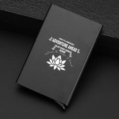 RFID Anti-Theft Smart Wallet Mini Metal Credit Card Holder