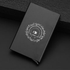 RFID Anti-Theft Smart Wallet Mini Metal Credit Card Holder