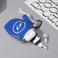 Boxing Gloves Shape Bag Earphone Coin Purse Key Storage Bag