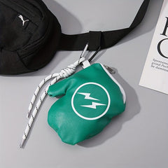 Boxing Gloves Shape Bag Earphone Coin Purse Key Storage Bag