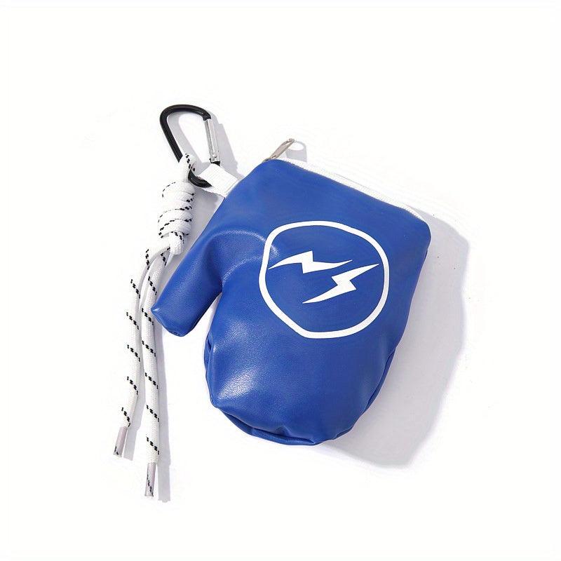Boxing Gloves Shape Bag Earphone Coin Purse Key Storage Bag