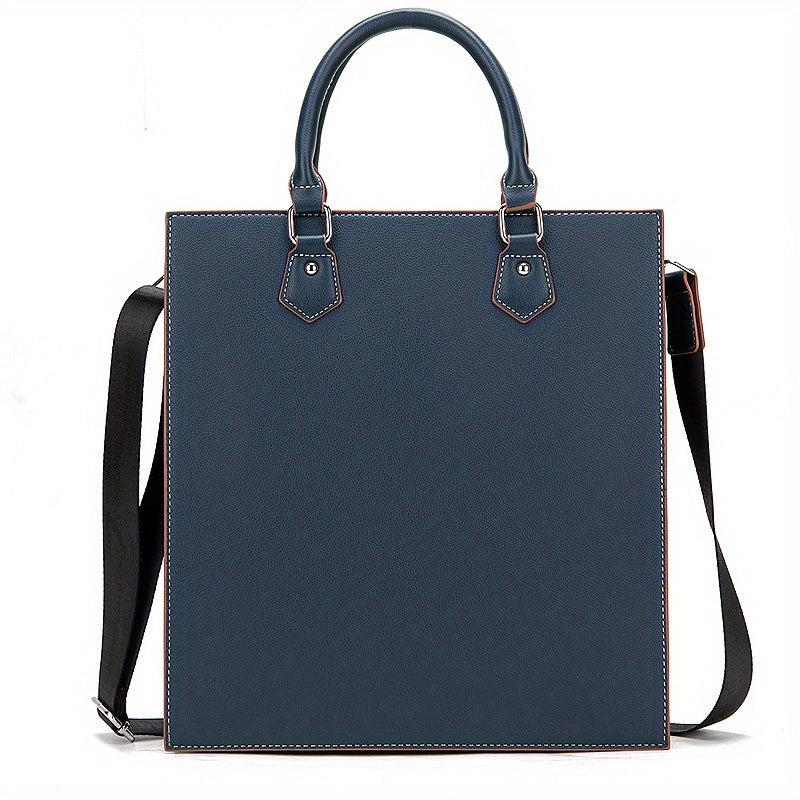 Men's Business Portable Briefcase A4 File Bag Small Bag Women's Briefcase