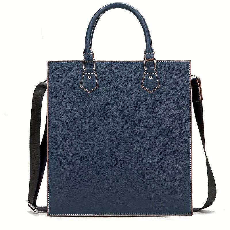 Men's Business Portable Briefcase A4 File Bag Small Bag Women's Briefcase