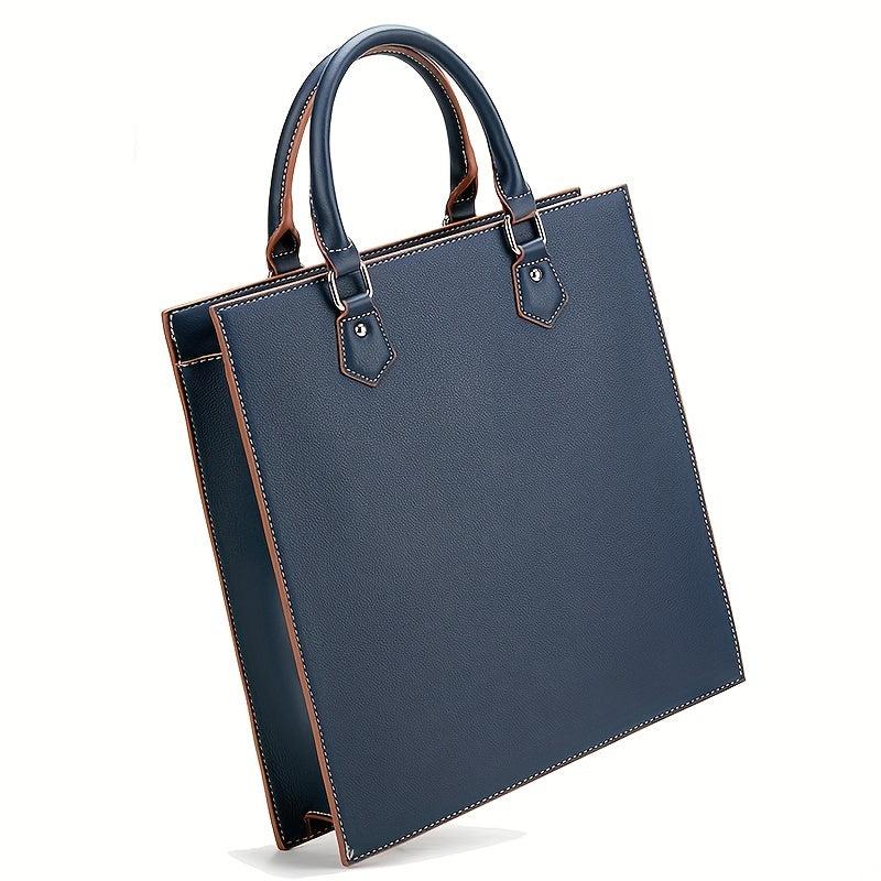 Men's Business Portable Briefcase A4 File Bag Small Bag Women's Briefcase