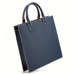 Men's Business Portable Briefcase A4 File Bag Small Bag Women's Briefcase