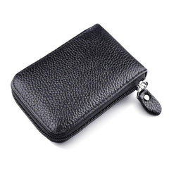 Organ Card Holder Zipper Wallet Men Women Credit Card Holder