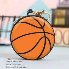 Men's Zipper Coin Purse Sports Ball Storage Box