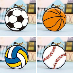 Men's Zipper Coin Purse Sports Ball Storage Box