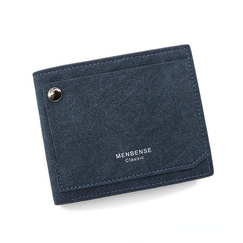 Men's Casual Short Wallet Large Capacity Coin Purse