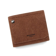 Men's Casual Short Wallet Large Capacity Coin Purse