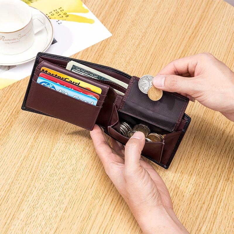 Men's Vintage RFID Blocking Leather Wallet