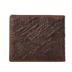 Men's Tiger Wallet Card Holder Vintage Leather