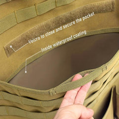 Car Back Seat Storage Bag Tactical Outdoor Self-driving Seat Storage Bag
