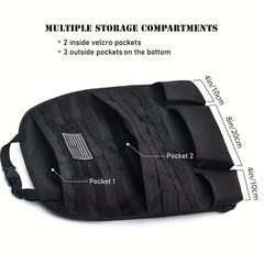 Car Back Seat Storage Bag Tactical Outdoor Self-driving Seat Storage Bag