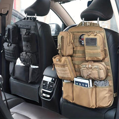 Car Back Seat Storage Bag Tactical Outdoor Self-driving Seat Storage Bag