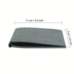 Men's Cotton Blend Short Wallet with Multiple Card Slots