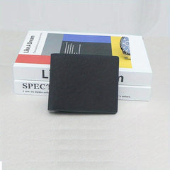 Men's Cotton Blend Short Wallet with Multiple Card Slots