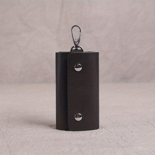 Leather Keychain Bag Car Key Case Key Storage Organizer