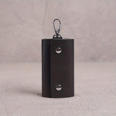 Leather Keychain Bag Car Key Case Key Storage Organizer