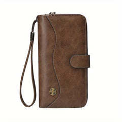 Men's Multifunctional Long Wallet Clutch Bag