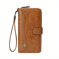 Men's Multifunctional Long Wallet Clutch Bag