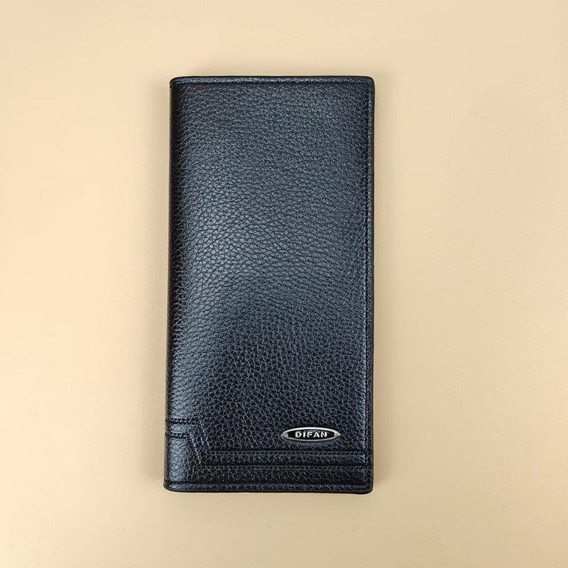 Men's Casual Long Ticket Clip Holder Purse