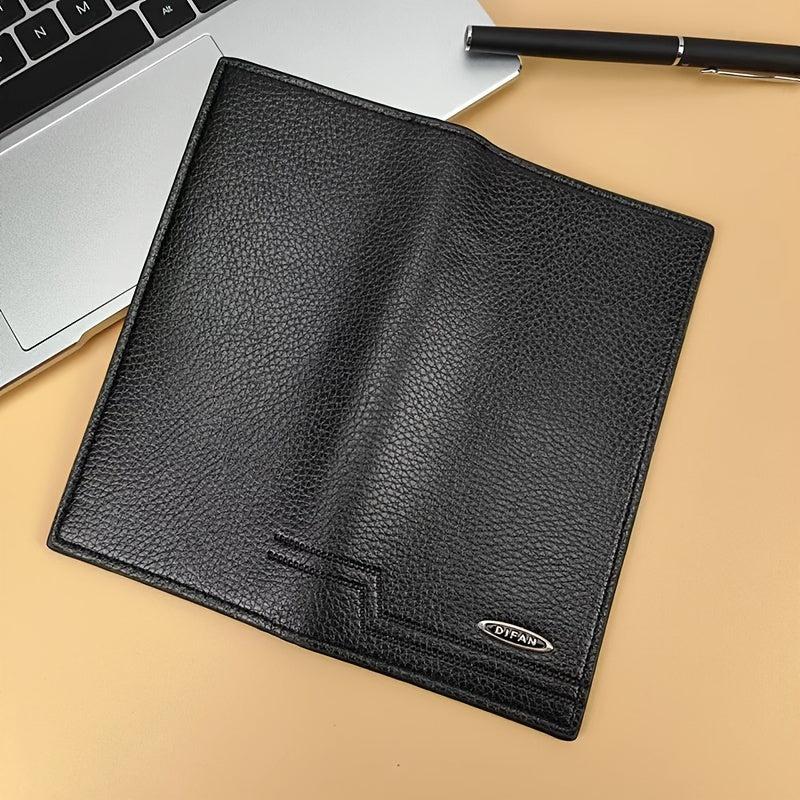 Men's Casual Long Ticket Clip Holder Purse
