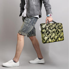 39 62 Cm Laptop Bag PU Briefcase Tote Waterproof Shock Resistant Scratch
