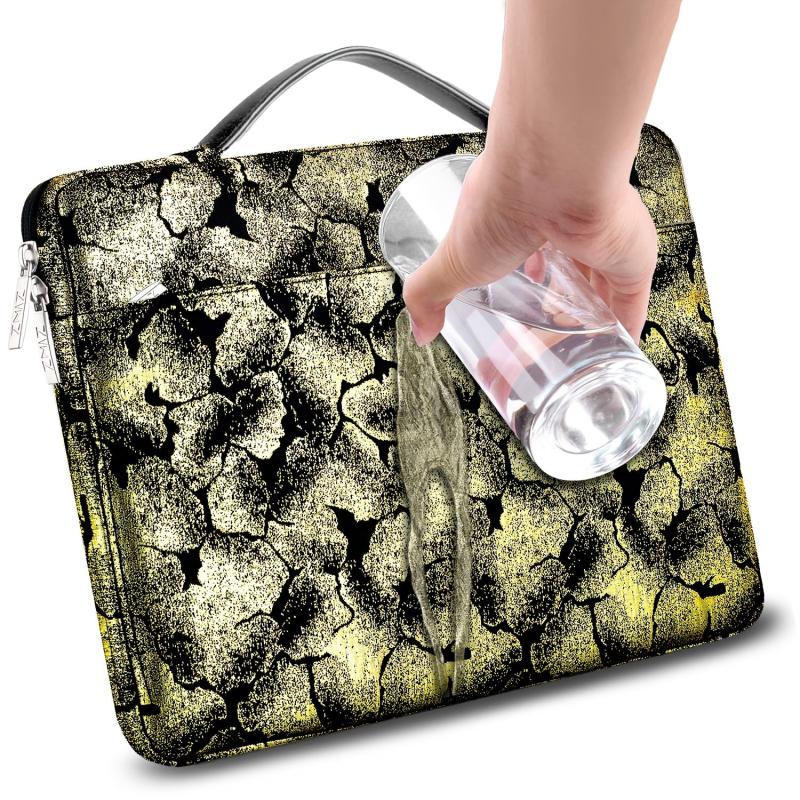 39 62 Cm Laptop Bag PU Briefcase Tote Waterproof Shock Resistant Scratch