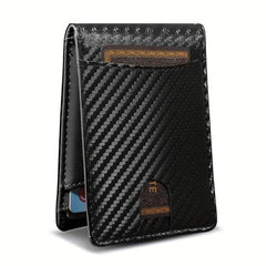 Leathaire Slim RFID Wallet Money Clip Bifold Leather Wallet Minimalist Men Walle