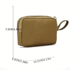 Nylon Mini Clutch Card Coin Purse Key Bag