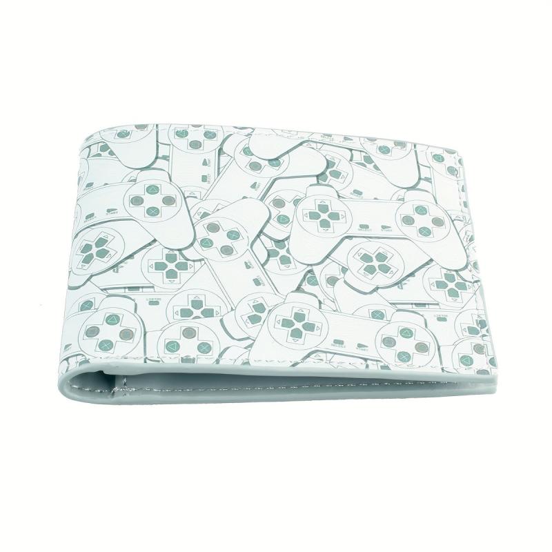 Game Controller Pattern Short Wallet with Card Slots
