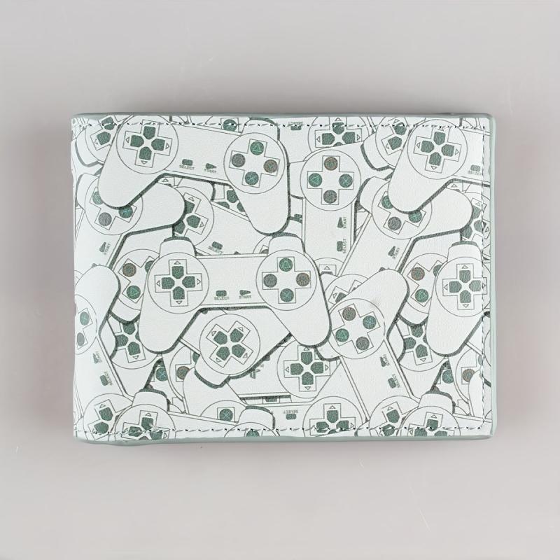Game Controller Pattern Short Wallet with Card Slots