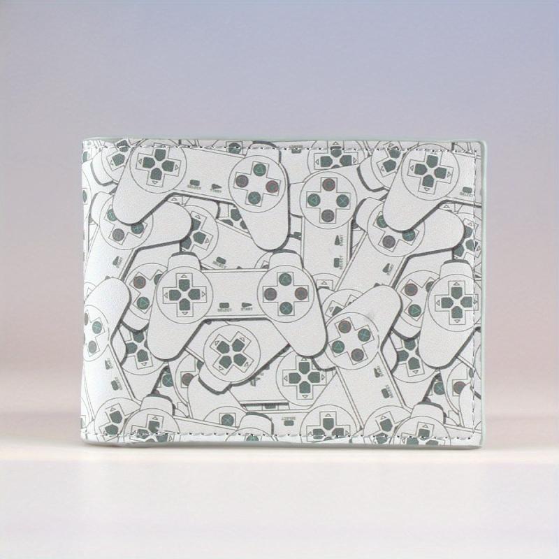 Game Controller Pattern Short Wallet with Card Slots