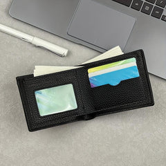 Men's Short Wallet with Business Card Holder