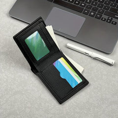 Men's Short Wallet with Business Card Holder